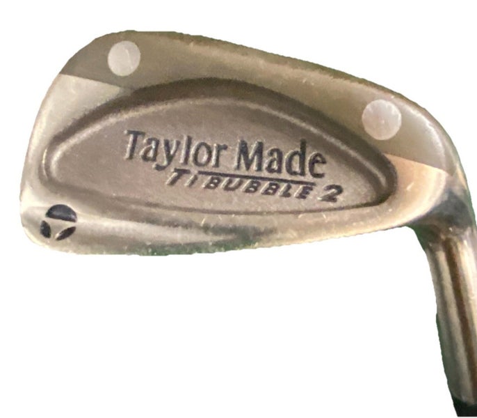 TaylorMade Ti Bubble2 7 Iron Men's RH R-80 Regular Graphite 37 All-Weather Grip