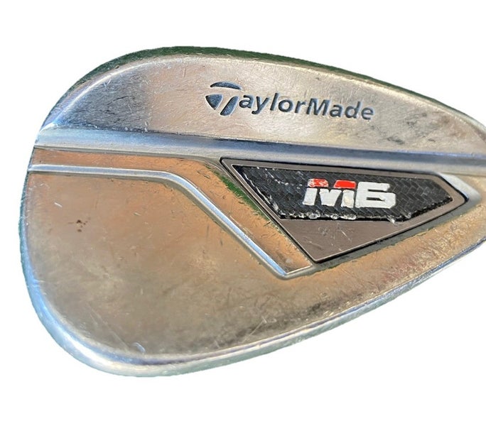 TaylorMade M6 A Gap Wedge 49* 85g KBS Max Regular Steel 35.5" RH New Grip