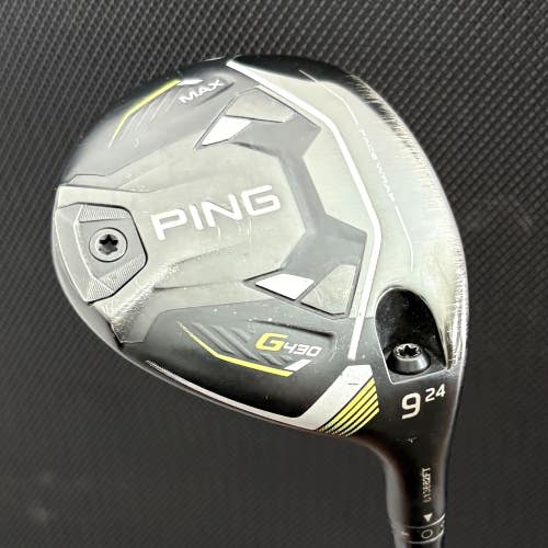PING G430 MAX 9 WOOD (24 DEGREE) + HEADCOVER