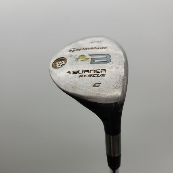 2008 TAYLORMADE BURNER RESCUE 6 HYBRID 28* SENIOR TM REAX 50 FAIR