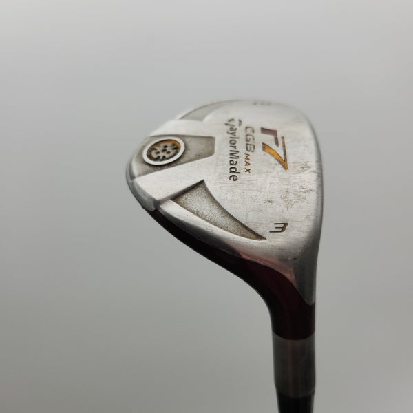 2008 TAYLORMADE R7 CGB MAX 3 HYBRID 19* SENIOR TM REAX 55 FAIR