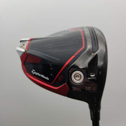 TAYLORMADE STEALTH 2 HD DRIVER 12* REG FUJI VENTUS RED TR +HC GOOD
