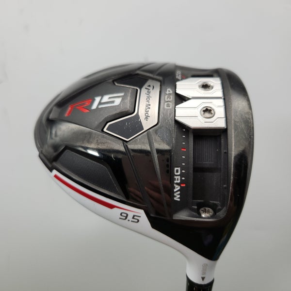 2014 TAYLORMADE R15 430 DRIVER 9.5* XSTIFF FUJI SPEEDER 76 GOOD