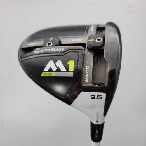 2017 TAYLORMADE M1 440 DRIVER 9.5* XSTIFF FUJI ATMOS TOUR SPEC WHITE 6X GOOD