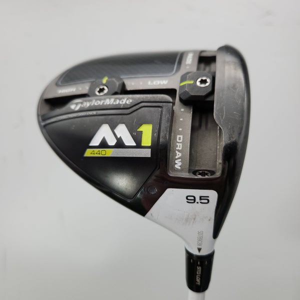 2017 TAYLORMADE M1 440 DRIVER 9.5* XSTIFF FUJI ATMOS TOUR SPEC WHITE 6X GOOD