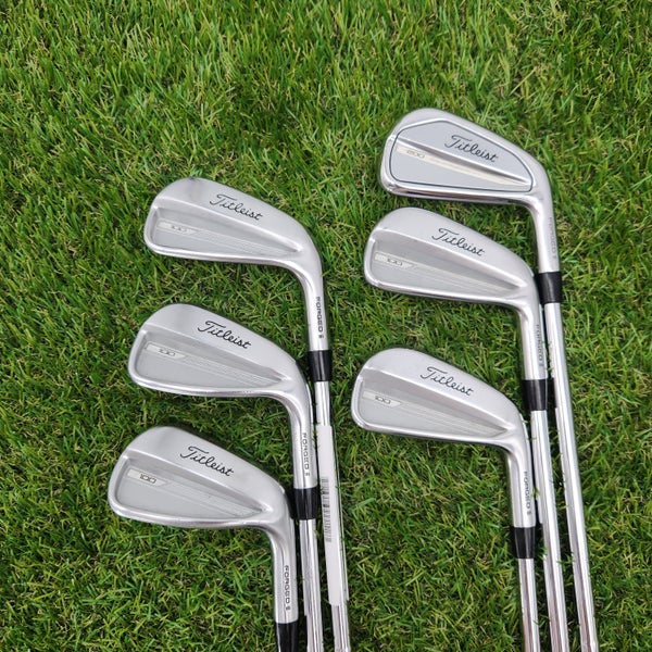 2023 TITLEIST T100/T200 IRON SET 4-9 XSTIFF TT AMT WHITE X100 GOOD