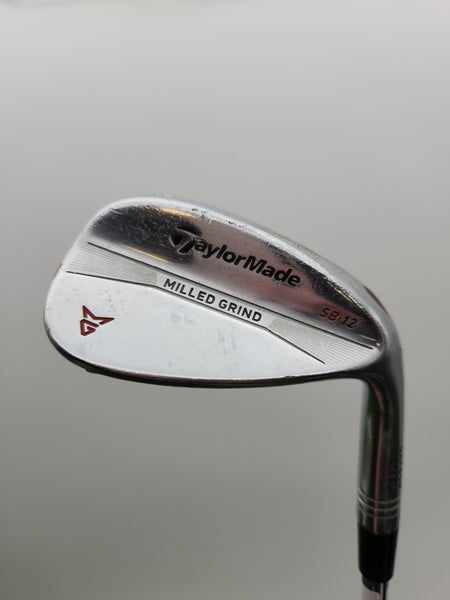 2017 TAYLORMADE MILLED GRIND SATIN CHROME WEDGE 56*/12 WEDGEFLEX DYNGOLD 35" FAI