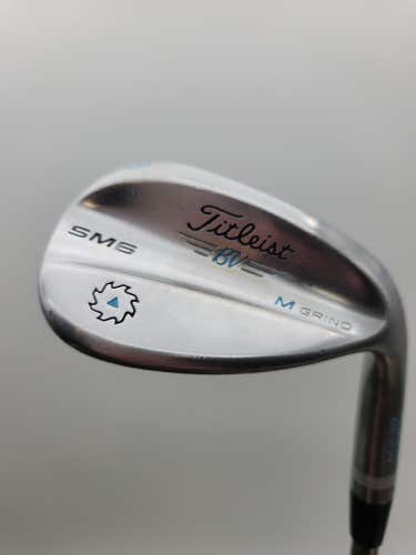 2016 TITLEIST VOKEY SM6 CHROME WEDGE 58*/08 STIFF TT DYNAGOLD S400 34" FAIR
