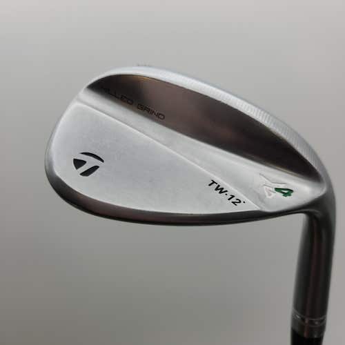 2023 TAYLORMADE TAYLORMADE MILLED GRIND 4 TW WEDGE 56*/12 STIFF DYNGOLD 35" GOOD