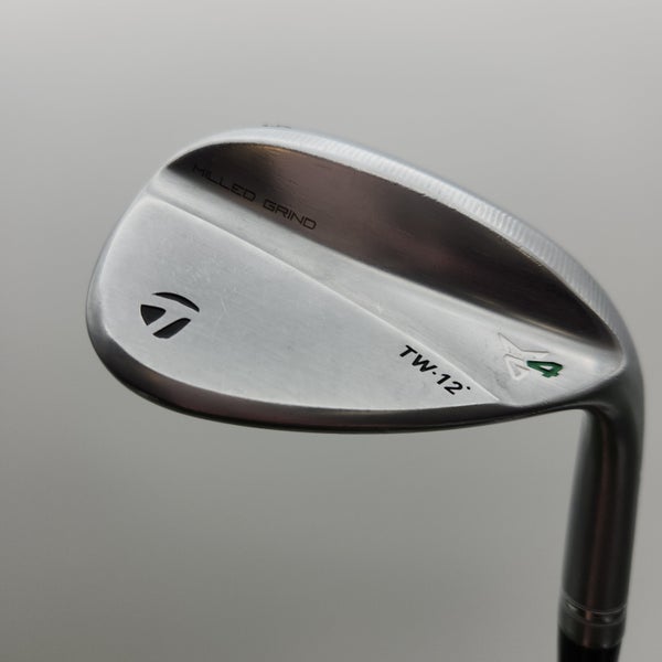 2023 TAYLORMADE TAYLORMADE MILLED GRIND 4 TW WEDGE 56*/12 STIFF DYNGOLD 35" GOOD