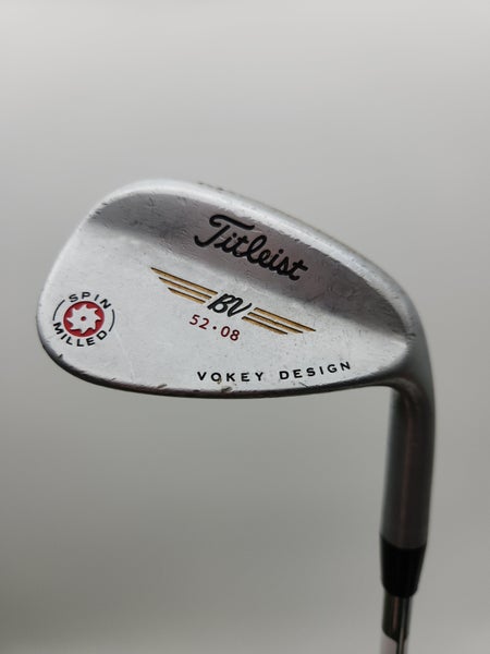 2009 TITLEIST VOKEY SPIN MILLED CHROME WEDGE 52*/08 WEDGEFLEX TITLEIST BV 35.5"
