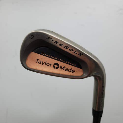 TAYLORMADE FIRESOLE 3 IRON 39* STIFF BUBBLE 90 GOOD
