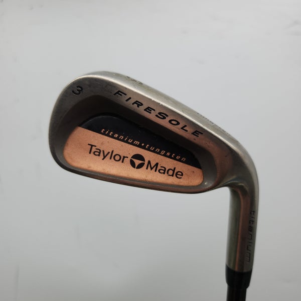 TAYLORMADE FIRESOLE 3 IRON 39* STIFF BUBBLE 90 GOOD