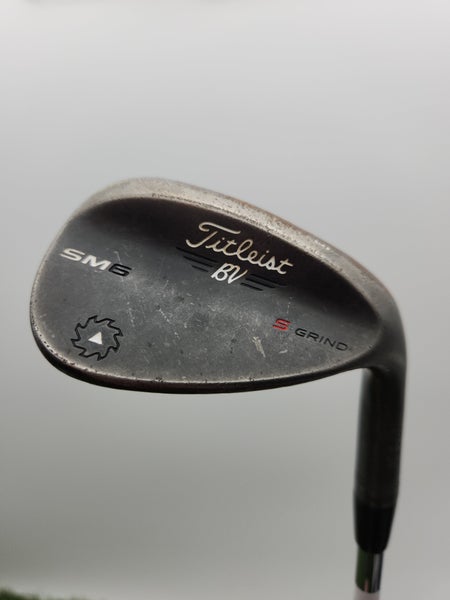2016 TITLEIST VOKEY SM6 JET BLACK WEDGE 56*/10 STIFF BV SM6 35.5" GOOD