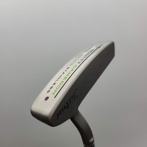 SCOTTY CAMERON STUDIO STAINLESS NEWPORT BEACH 1.5 PUTTER 35" +HC GOOD