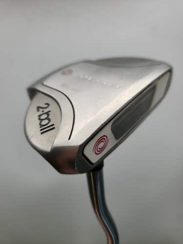 ODYSSEY WHITE HOT XG 2BALL MID PUTTER 33.5" GOOD