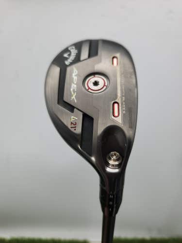 2021 CALLAWAY APEX 21 4 HYBRID 21* REG UST RECOIL 760 CLUBHEAD ONLY +HC VERYGOOD