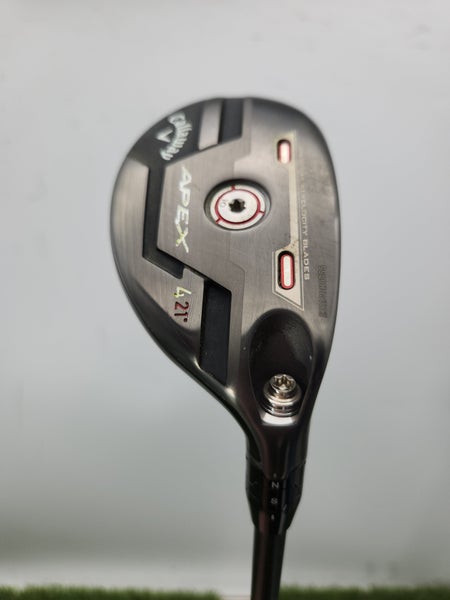 2021 CALLAWAY APEX 21 4 HYBRID 21* REG UST RECOIL 760 CLUBHEAD ONLY +HC VERYGOOD