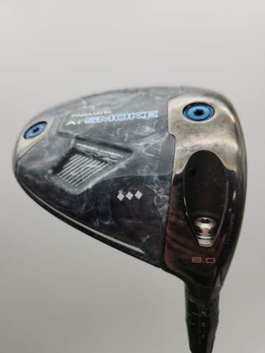 2024 CALLAWAY PARADYM AI SMOKE TRIP DMND DRIVER 8* STIFF BIG BERTHA RCH GOOD
