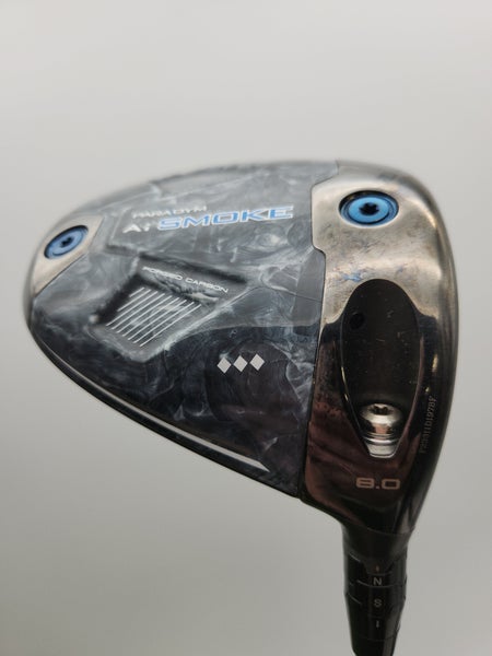 2024 CALLAWAY PARADYM AI SMOKE TRIP DMND DRIVER 8* STIFF BIG BERTHA RCH GOOD