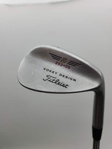 2006 TITLEIST VOKEY CHROME 200 SERIES WEDGE 52*/09 WEDGEFLEX DYNAGOLD 35.25" GOO