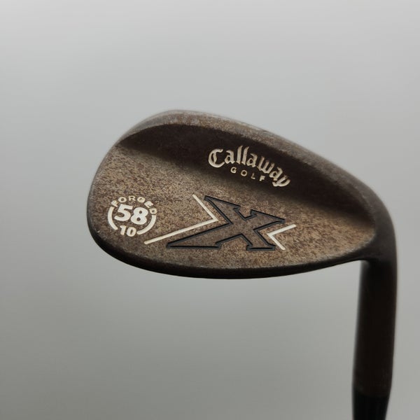 2008 CALLAWAY X FORGED VINTAGE WEDGE 58*/10 WEDGEFLEX TT SPINNER 35" GOOD