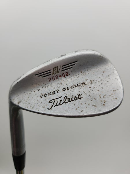 LEFTY 2006 TITLEIST VOKEY CHROME 200 SERIES WEDGE 52*/08 STIFF TT DYNAGOLD FAIR