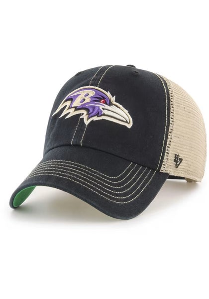 Baltimore Ravens 47 Brand Trawler NFL Clean Up Adjustable Snapback Hat