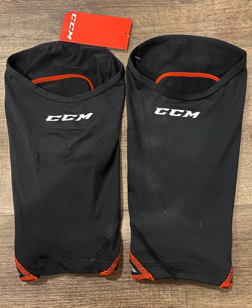 NEW CCM Cut Resistant Compression Shinguard Sleeves - L/XL