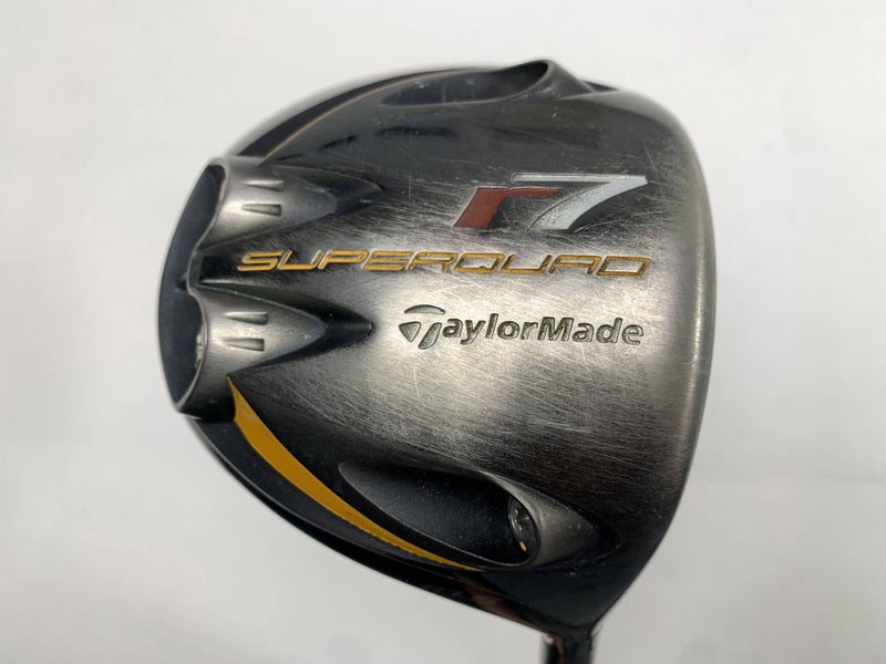 TaylorMade R7 Superquad Driver 10.5* Fujikura REAX 65g Regular Graphite Mens RH