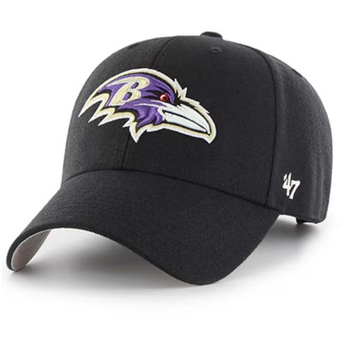 Baltimore Ravens '47 MVP Black strapback Hat