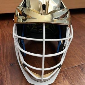Gold Chrome Cascade XRS Pro Helmet (Used)