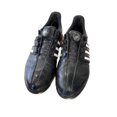 Used Adidas Mens Golf Shoes Black Senior 10.5 11479-S000402615