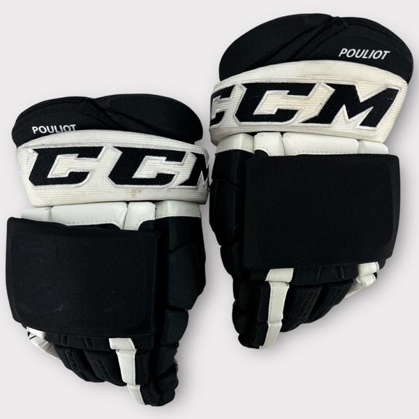 Pro Stock Used 14" CCM HGCL Wilkes-Barre/Scranton Pittsburgh Penguins Hockey Gloves