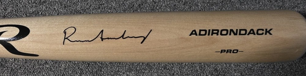 Boston Red Sox ROMAN ANTHONY Autographed Auto Signed Baseball Bat Fanatics COA