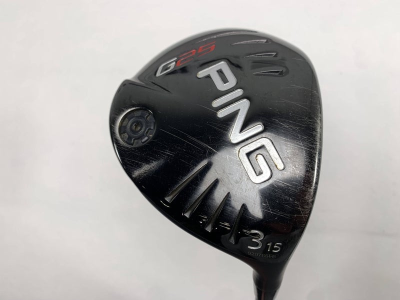 Ping G25 3 Fairway Wood 15* TFC189 Regular Graphite Mens RH