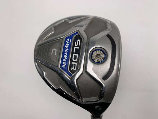 TaylorMade SLDR C 5 Fairway Wood 18* 67g Stiff Graphite Mens RH