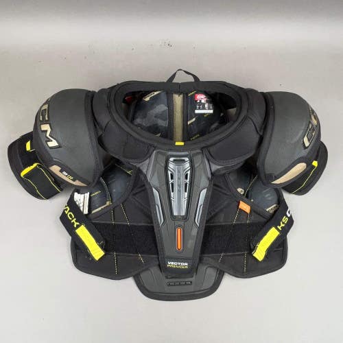 CCM Tacks Vector Premier Junior Medium Hockey Shoulder Pads