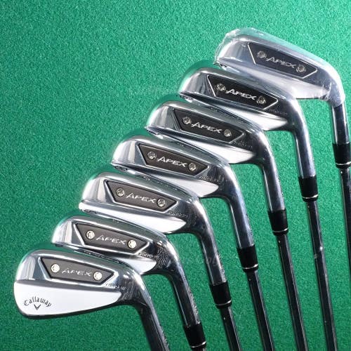 Callaway Apex Ai150 Forged 2025 4-PW Iron Set DG MID 115 S300 Steel Stiff