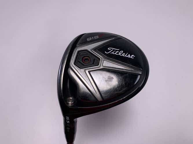 Titleist 915 F 3 Fairway Wood 16.5* M Diamana M+50 x5ct 50g Ladies LH Dent