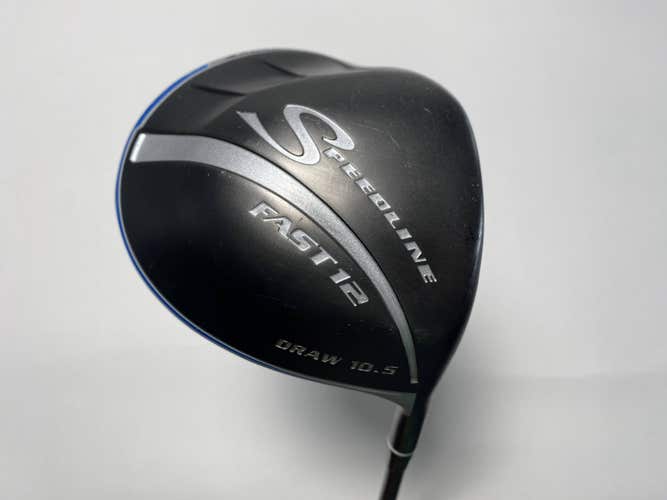 Adams Fast 12 Draw Driver 10.5* Grafalloy ProLaunch Blue 55g Senior RH Dent