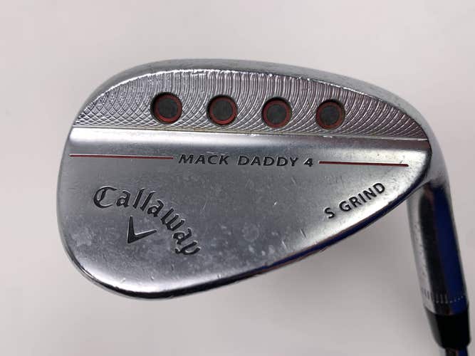 Callaway Mack Daddy 4 Chrome Wedge 56* 10 Dynamic Gold S200 Tour Issue RH