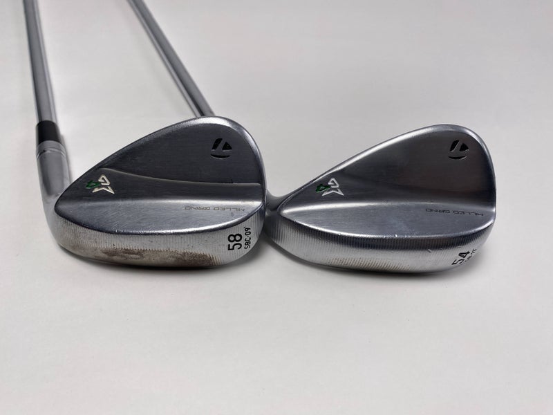 TaylorMade Milled Grind 4 Chrome Wedge Set 54* 11 58* 9 NS Pro 950 GH Regular RH