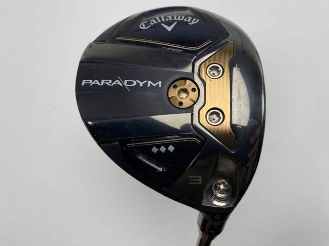 Callaway Paradym Triple Diamond 3 Fairway 15* HZRDUS 5.5 Gen 4 Dual 60g Reg RH