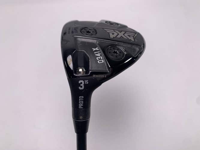 PXG 0341 X Proto 3 Fairway Wood 15* Project X Cypher Forty 5.5 40g Regular LH