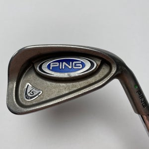 Ping i5 Single 5 Iron Green Dot 2* Up Regular Steel Mens RH