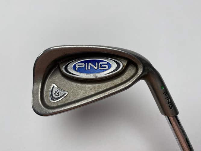 Ping i5 Single 5 Iron Green Dot 2* Up Regular Steel Mens RH