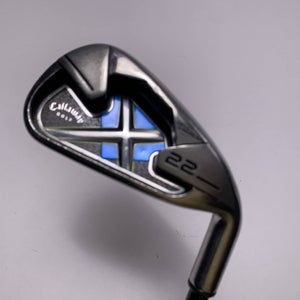Callaway X-22 Single 6 Iron 75g Regular Graphite Mens RH