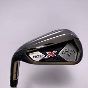 Callaway 2013 X Hot Single 6 Iron 65g Senior Graphite Mens LH Midsize Grip
