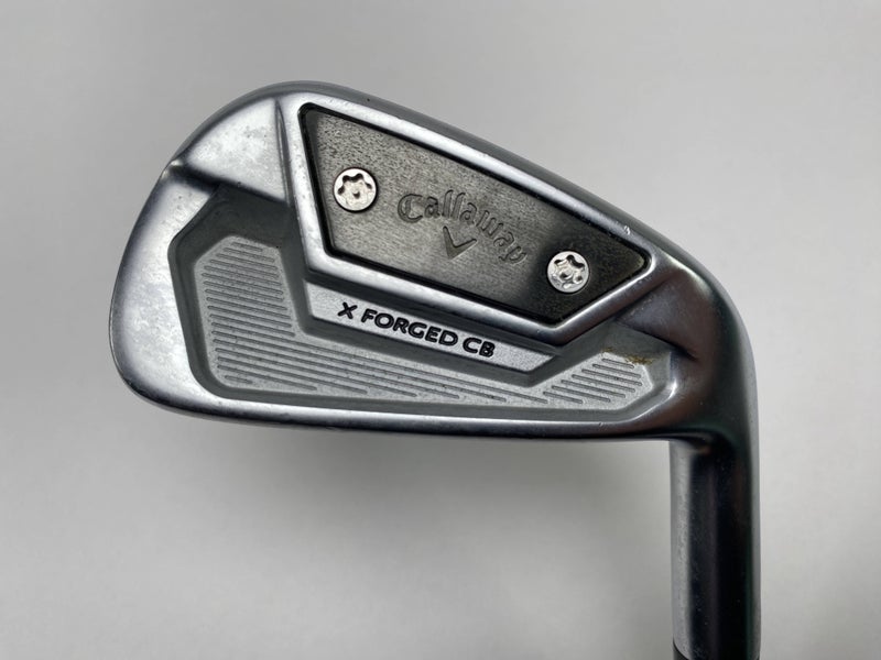 Callaway X Forged CB 21 Single 7 Iron Project X IO 6.0 110g Stiff Steel Mens RH